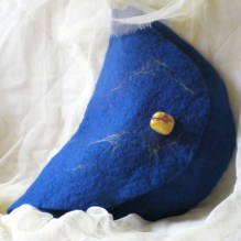 felted clutch -under the milky way tonight-