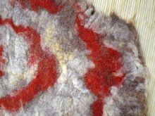 felted carpet -buenos dias-