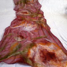 nuno felted scarf -Joey-