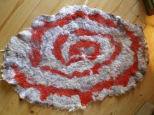 felted carpet -buenos dias- felted carpet -buenos dias-