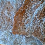 cobweb felted scarf -hazy shade of winter-