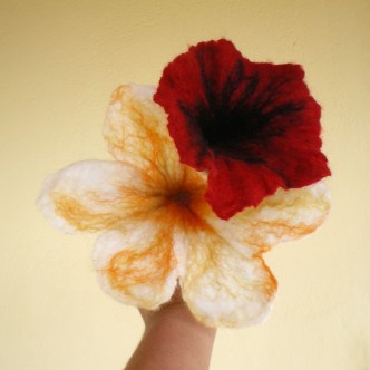 felted flower bouquet -unique moments- 2
