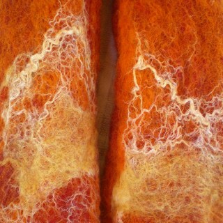 felted arm warmers -Enigmas-