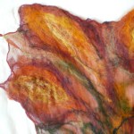 nuno felted scarf -imagine me & you-