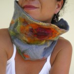 felted neck warmer -winter winter-