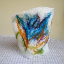 felted neck warmer -winter-