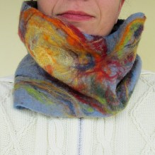 felted neck warmer –miriam-